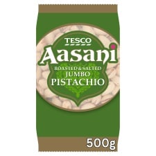 Aasani Roasted & Salted Jumbo Pistachios 500G