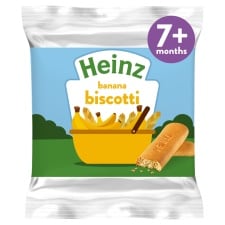 Heinz Banana Biscotti Baby Food Snacks 60g