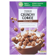 Tesco Crunchy Cookie Cereal 325G