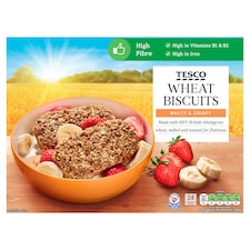 Tesco Wheat Biscuits Cereal 24 Pack