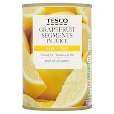 Tesco Grapefruit Segments In Juice 411G