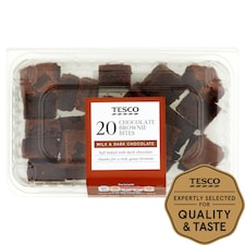 Tesco Chocolate Brownie Bites 20 Pack