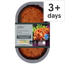 Tesco Finest 2 Cod & Chorizo Fishcakes 290G