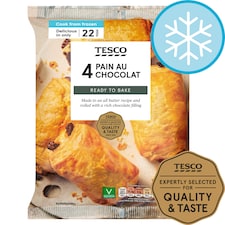 Tesco 4 Pain Au Chocolat 320G