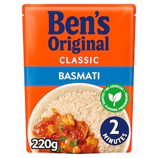 Ben's Original Basmati Microwave Rice 220g