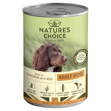 Nature's Choice Chicken With Vegetable Dog Food 390G