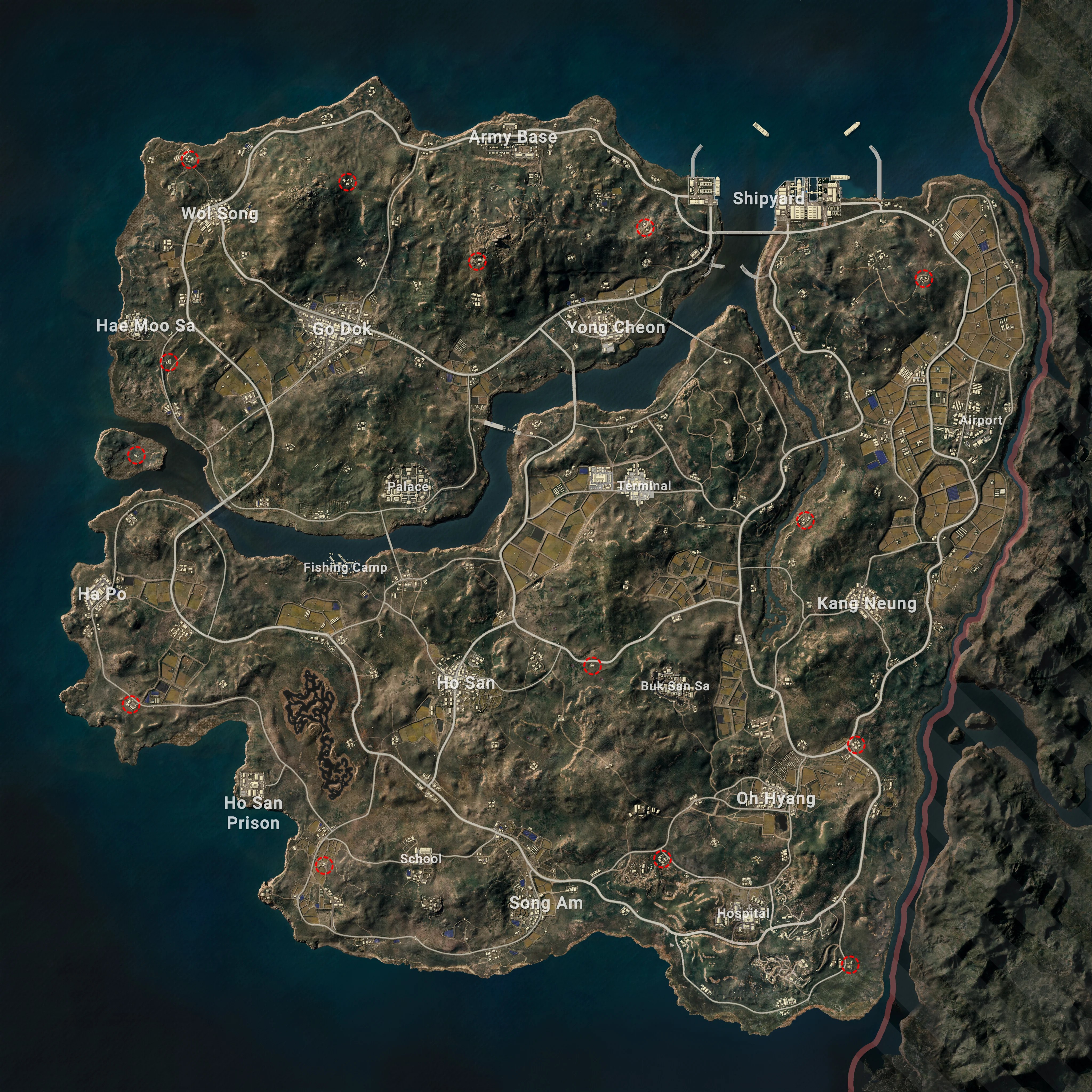 PUBG Taego Secret Room Map 2026 Key Spawn Hidden Locations