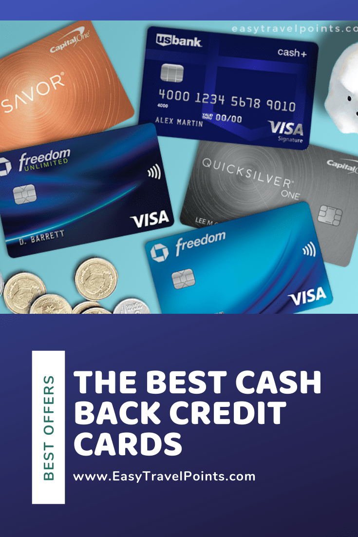 Cash back credit cards (best available offers)