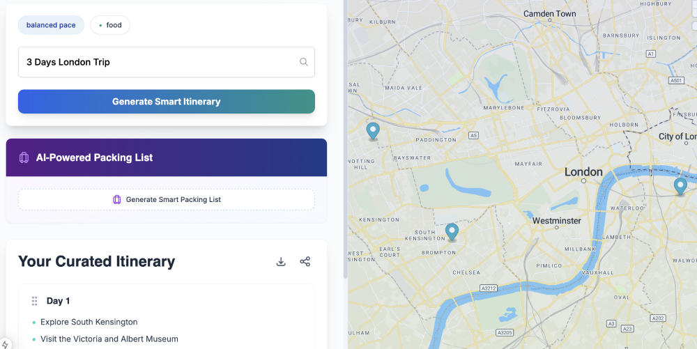 EasyTripAI The 1 AI Trip Planner Itinerary Generator AI Trip Planner 