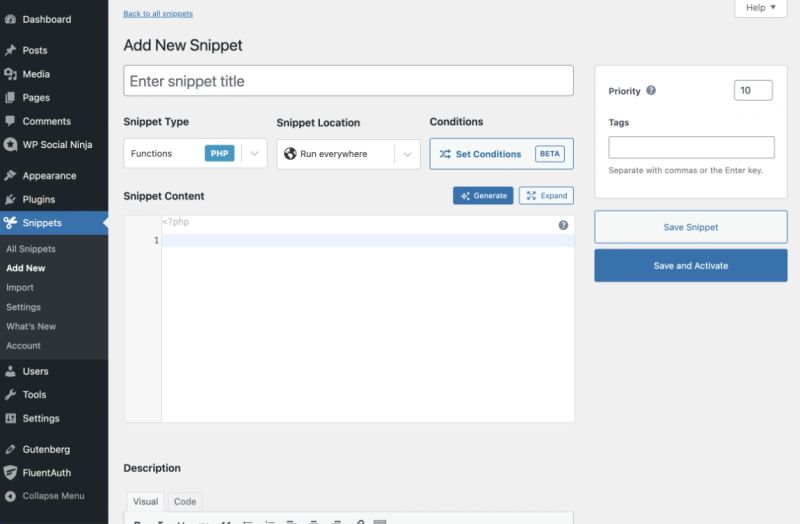 How To Use Code Snippets In Wordpress Easy Web Design Tutorials - Landscape Illustration Collection - Mobile Quality