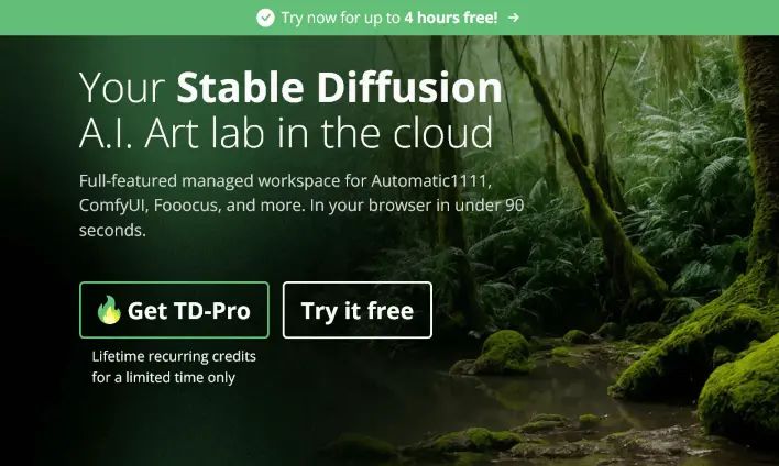 Thinkdiffusion Open Source Gen Ai In The Cloud - Light Texture Collection - Retina Quality