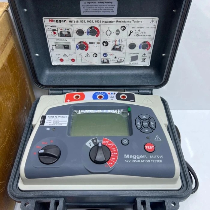 MEGGER MIT515 Resistance Tester