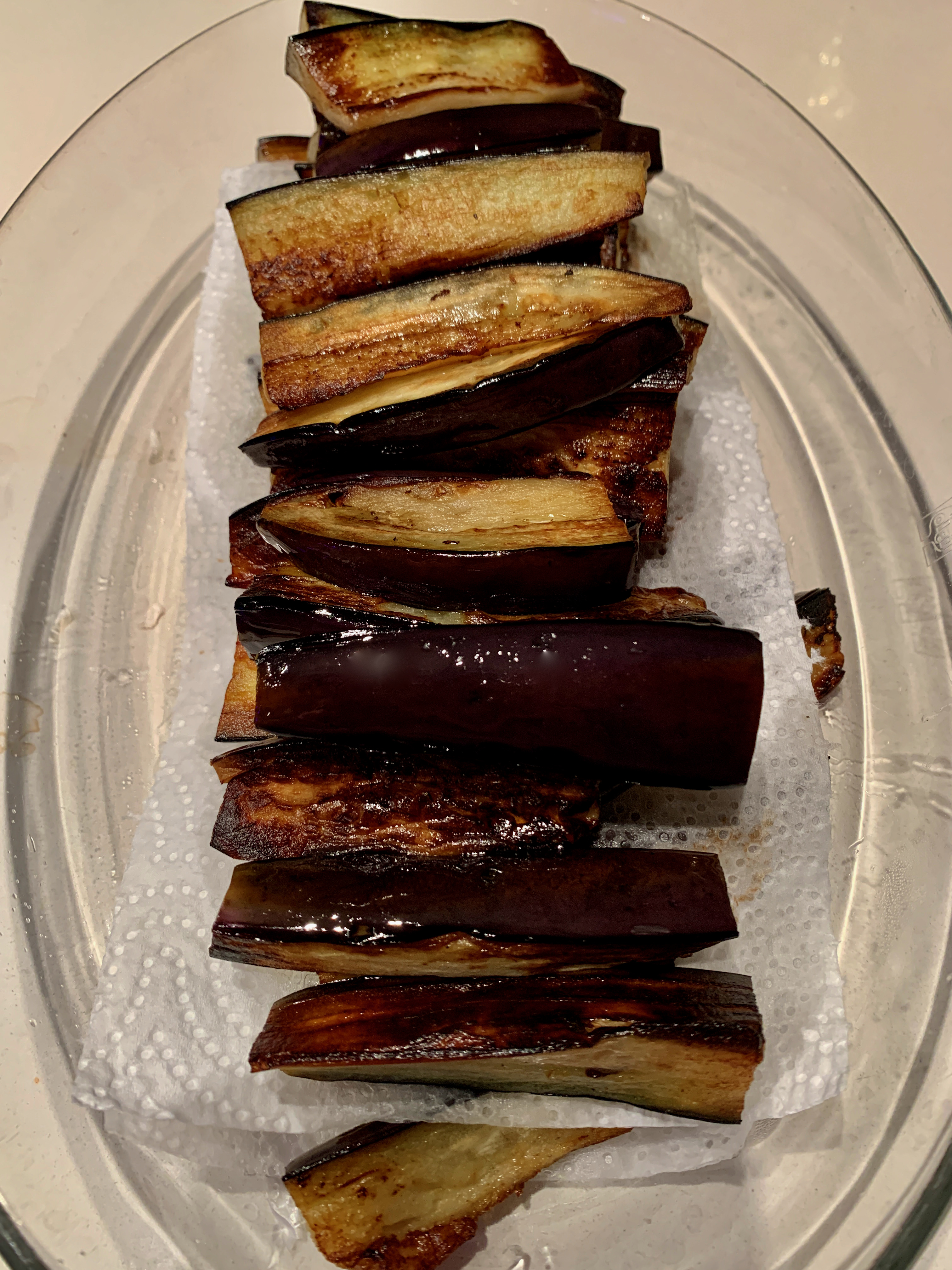 Aubergines frites à la chinoise