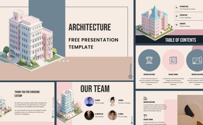 Architecture PowerPoint Presentation Template - EaTemp
