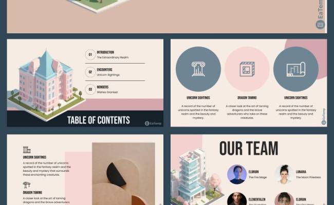 Architecture PowerPoint Presentation Template - EaTemp