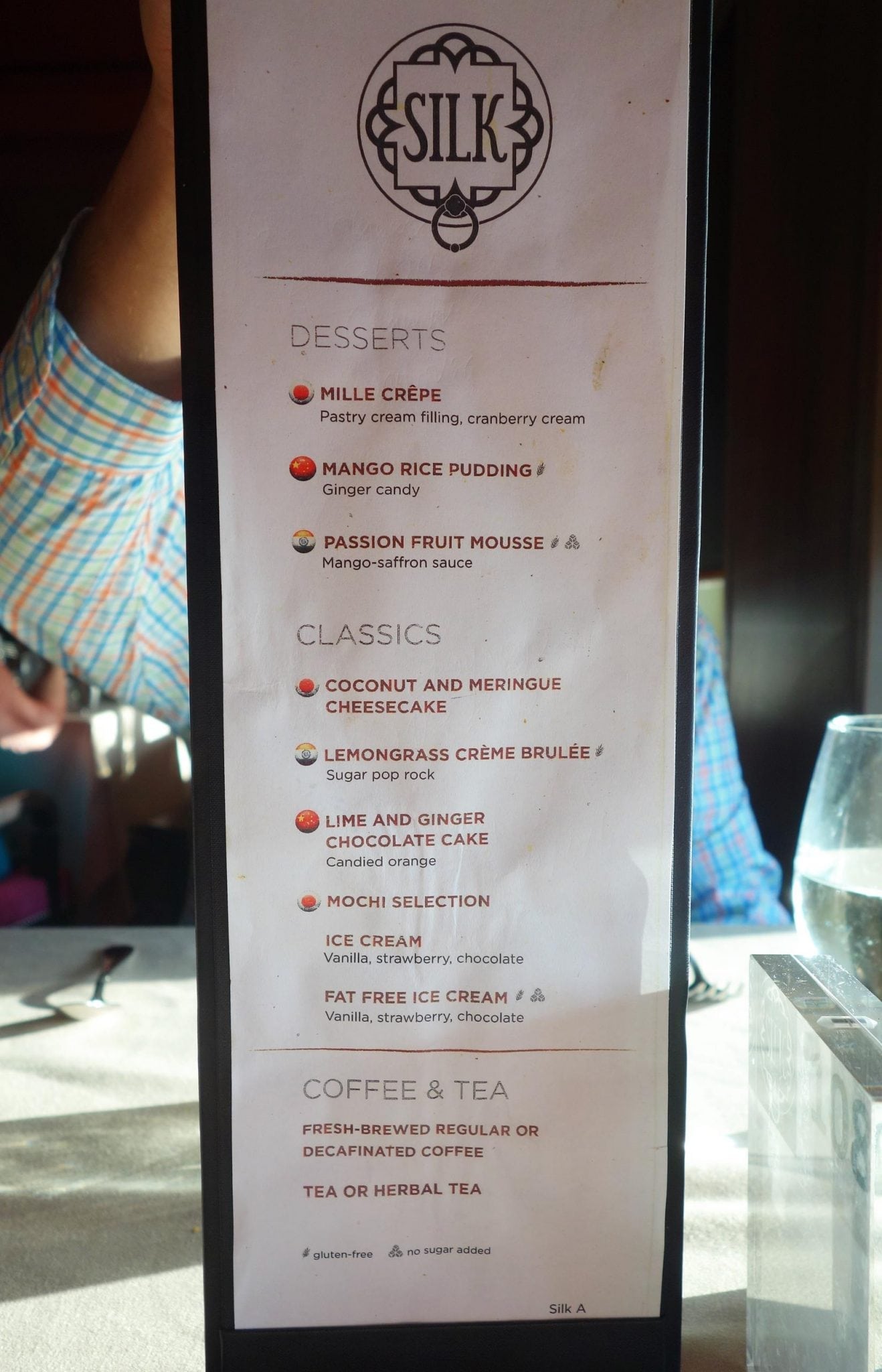 Brand New Anthem Of The Seas Menus 2016