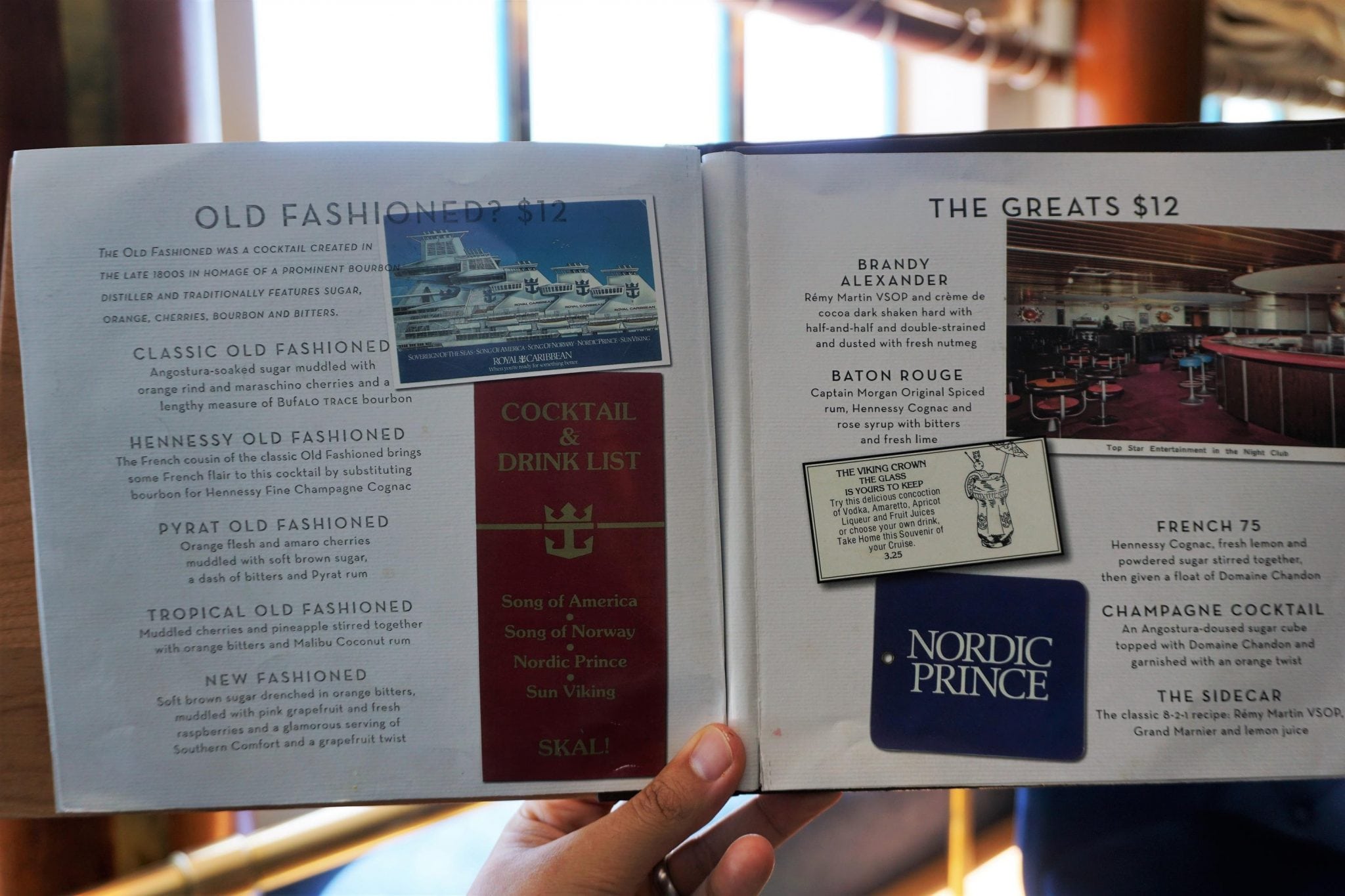 Royal Caribbean Majesty Of The Seas Bar Guide