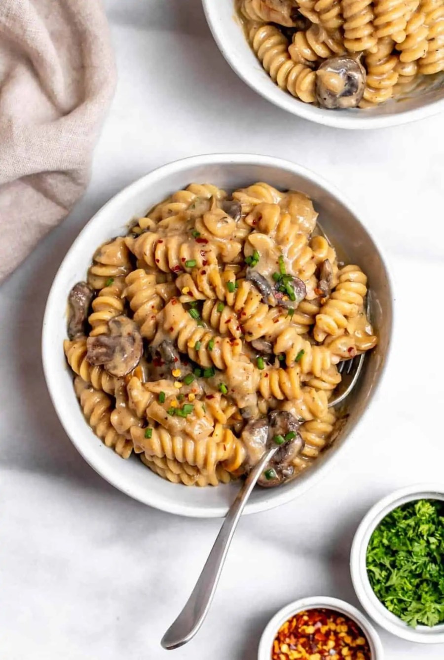 Vegan Mushroom Stroganoff