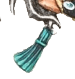 Teal Tassels