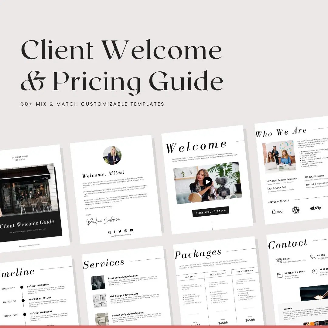 Client Welcome Packet Pricing Siteoutsite - Gradient Illustration Collection - Retina Quality