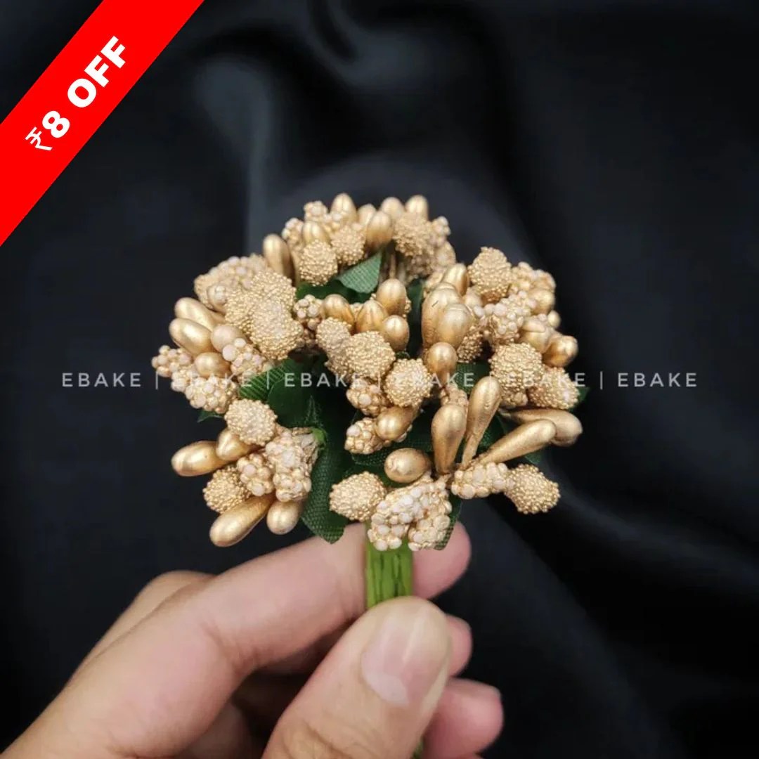 Pollen Gold Bunch Of 12 Pieces Ebake