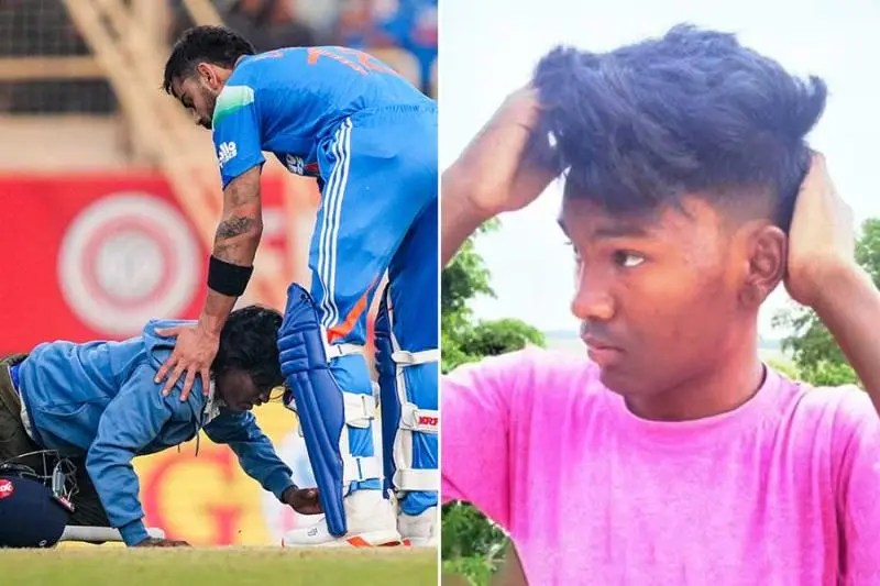 ক্রিকেটপ্রেমীদের হৃদয়জুড়ে বিরাট, মাঠে ঢুকে পা ছুঁয়ে ফের প্রমাণ করলেন পুড়শুড়ার সৌভিক