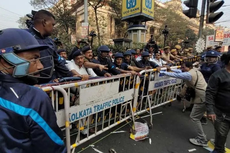 রাজ্যের মুখ্য নির্বাচনী আধিকারিকের দপ্তরের সামনে ফের বিএলওদের বিক্ষোভ