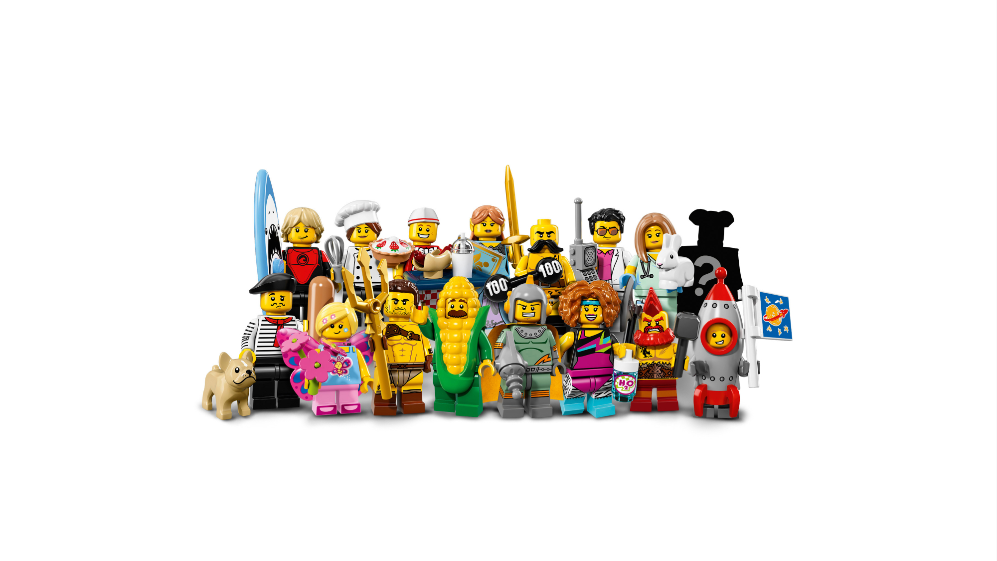 Lego Minifiguren Serie 15 Tollpatsch Amazon De Spielzeug