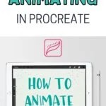 How to animate on procreate