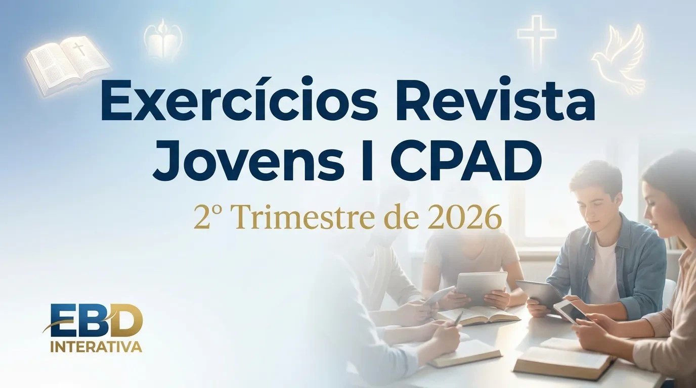 Exercícios Revista Jovens I CPAD: 2° Trimestre de 2026