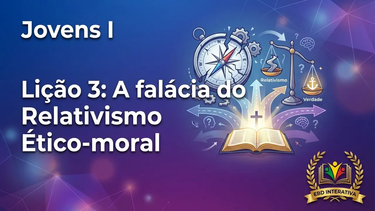 Bússola ou Cata-vento? Subsídio contra a ditadura do "eu acho" Lição 3 I Jovens