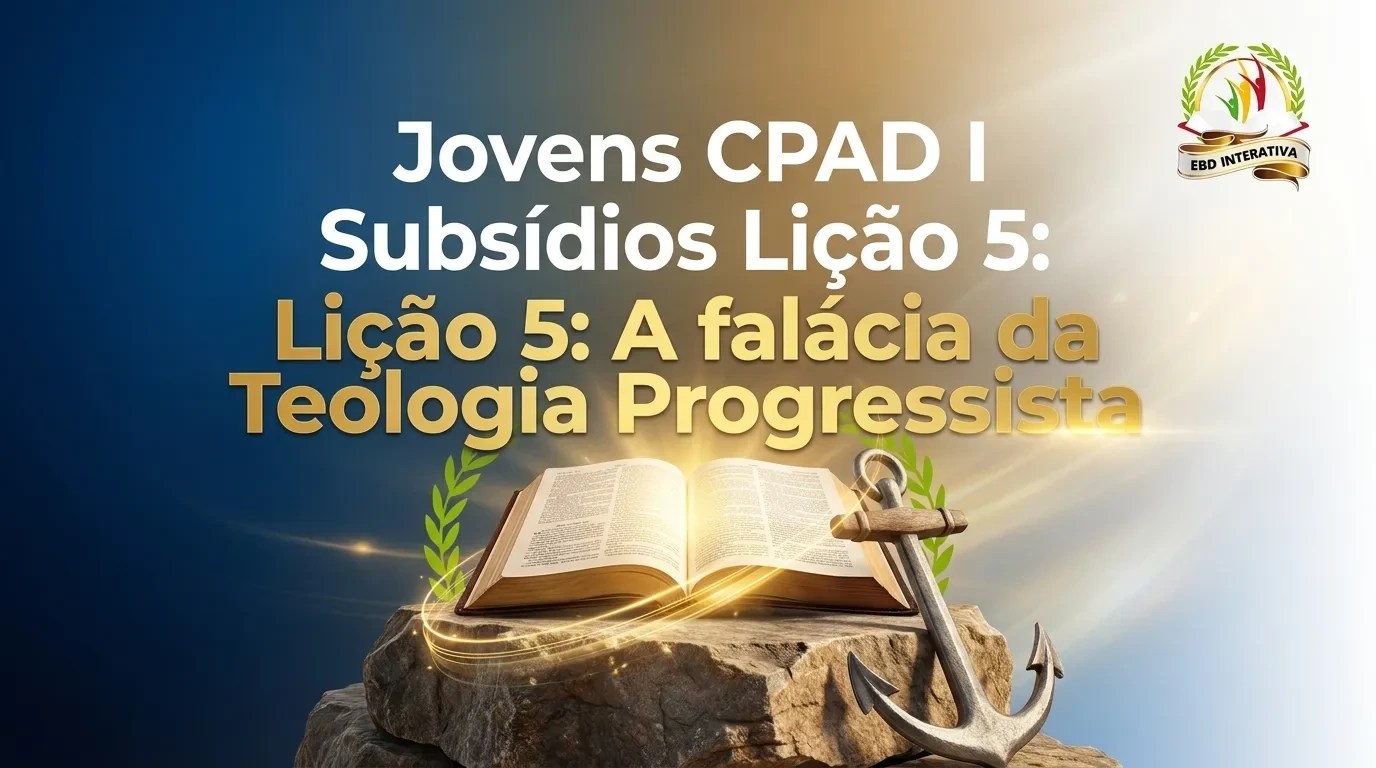 A Verdade sob Ataque: Subsídio Exclusivo sobre Teologia Progressista I Lição 05 Jovens