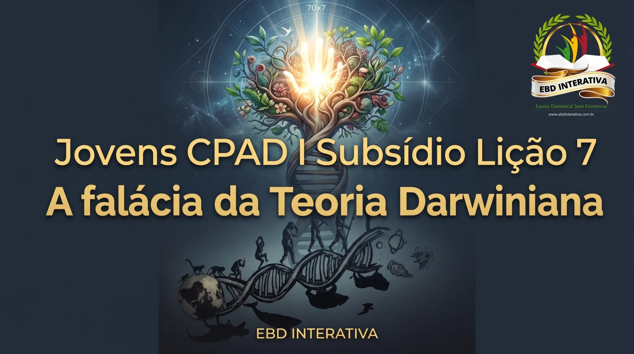 Acaso ou Design? O Subsídio que questiona Darwin 🧬❌ Lição 7 I Jovens