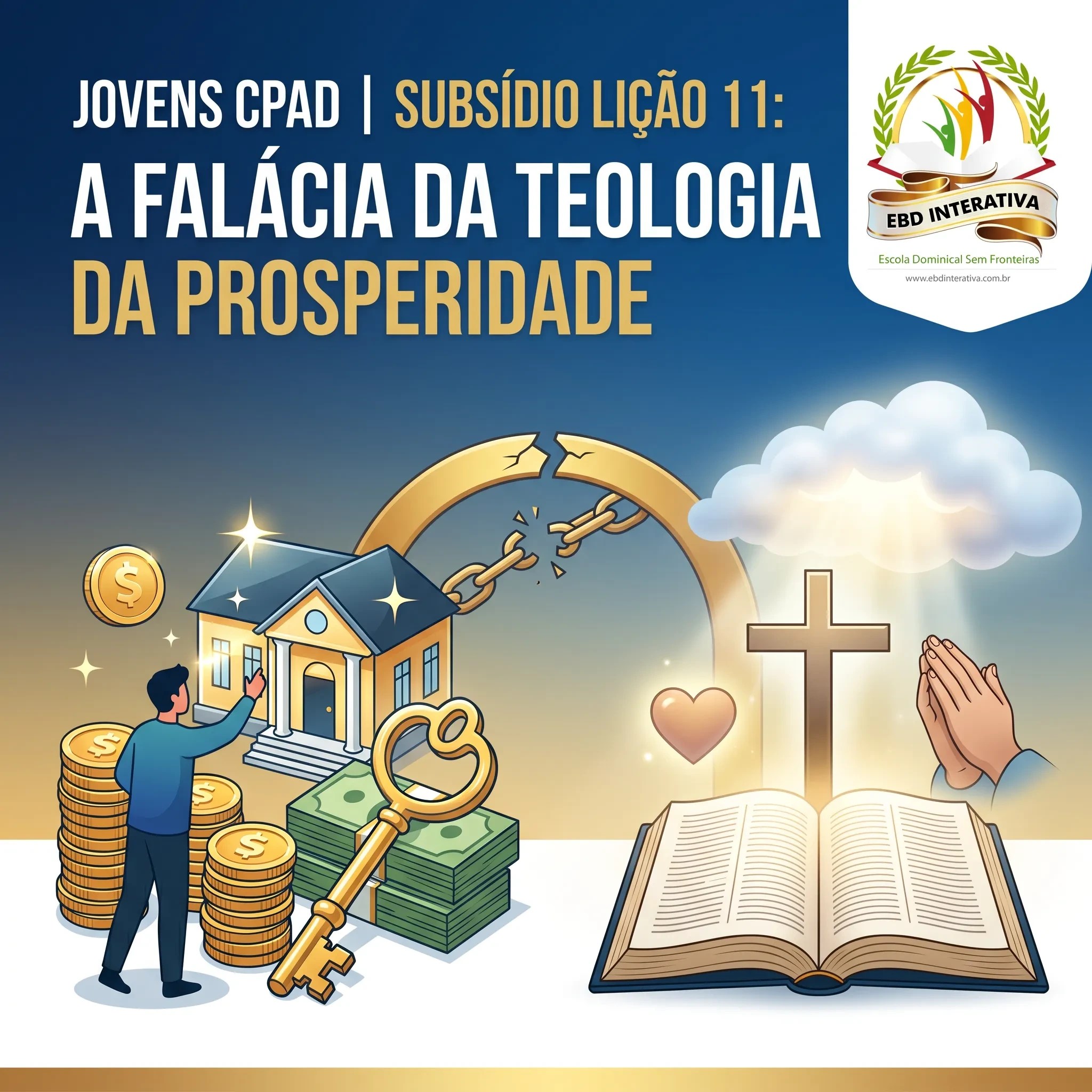 💻 Subsídio Teológico • Lição 11: A falácia da Teoria da Prosperidade
