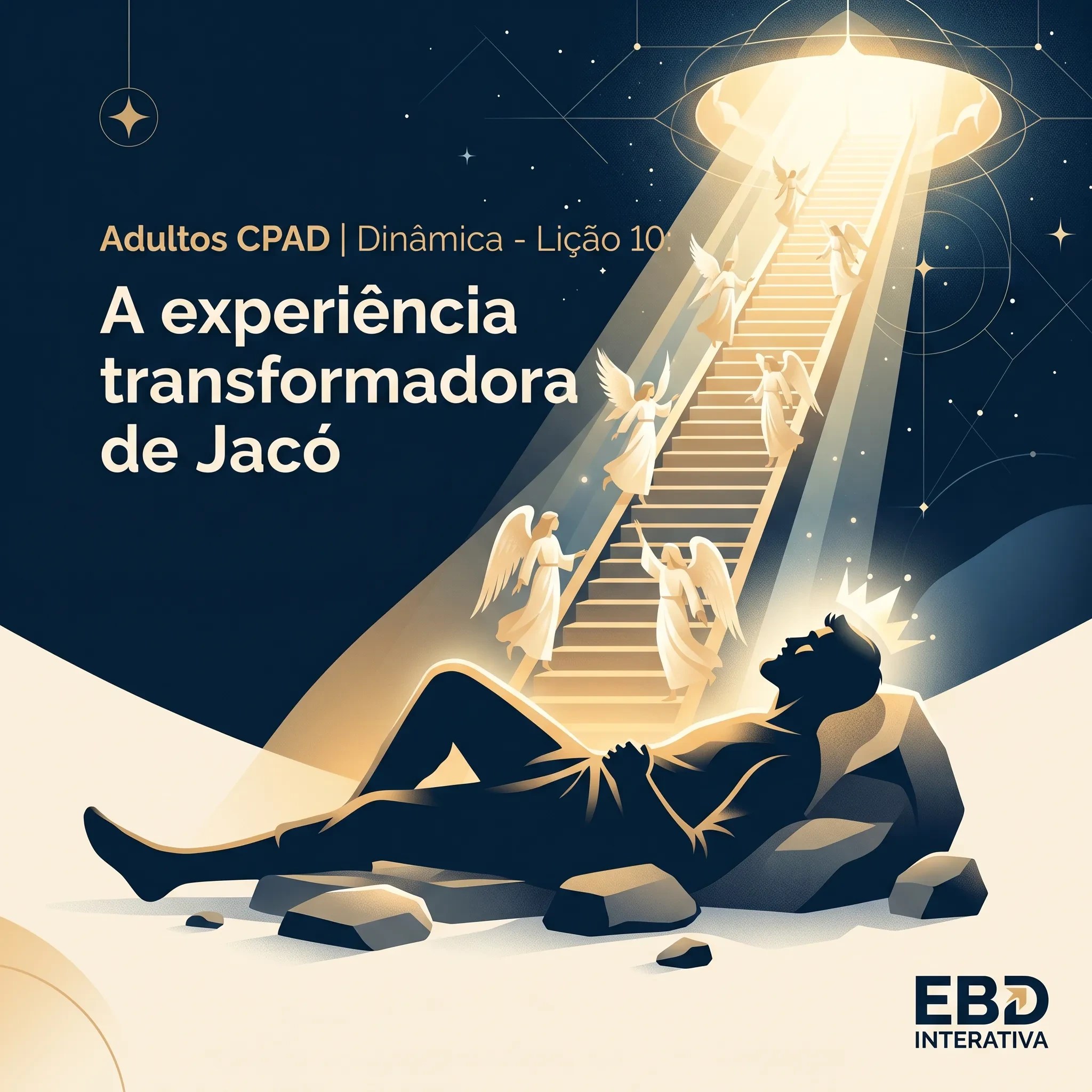 🎯De Usurpador a Príncipe: Plano de Aula + Dinâmica sobre o vau de Jaboque (Lição 10)