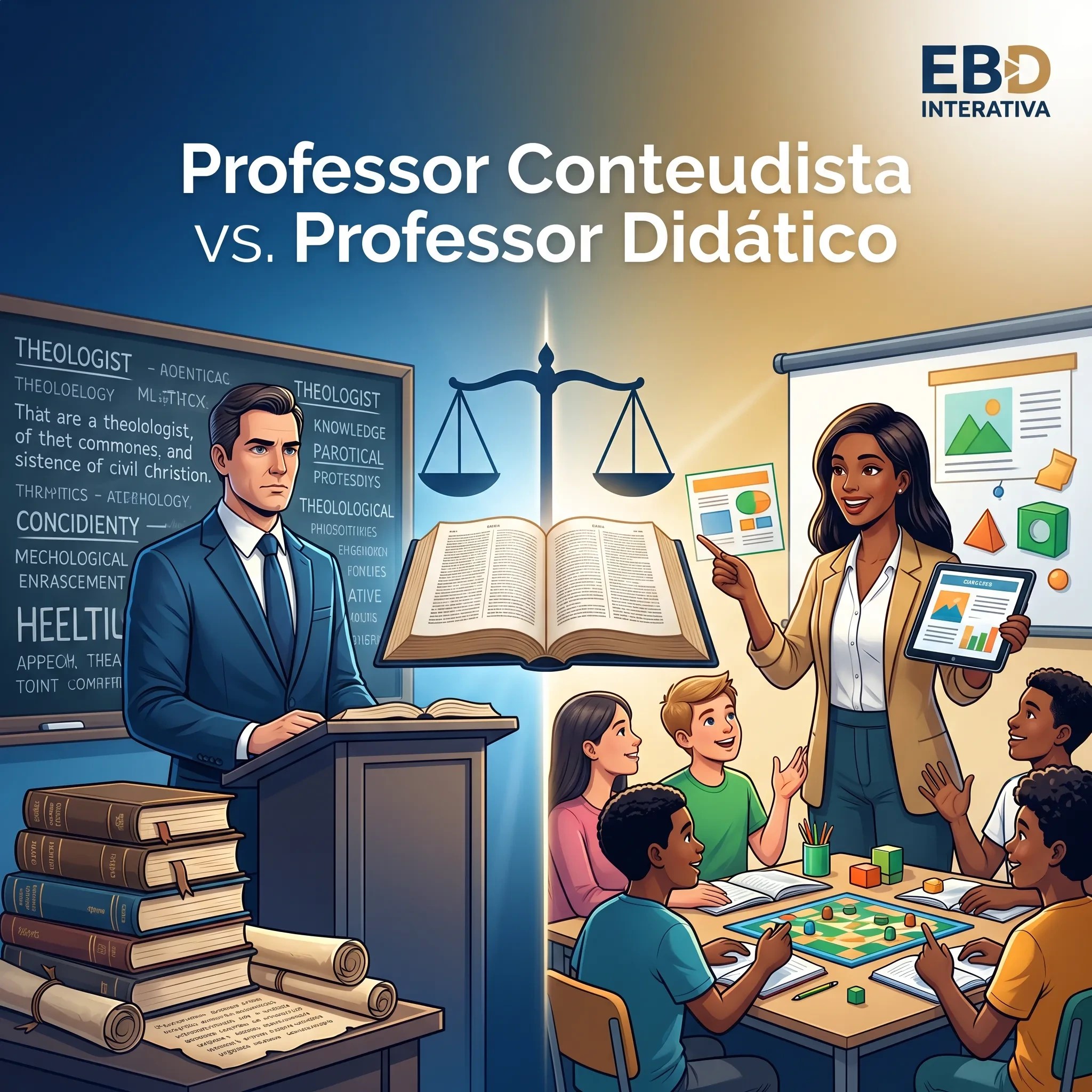 🎓 Professor Conteudista vs. Professor Didático: Você Transmite Informação ou Transforma Vidas?