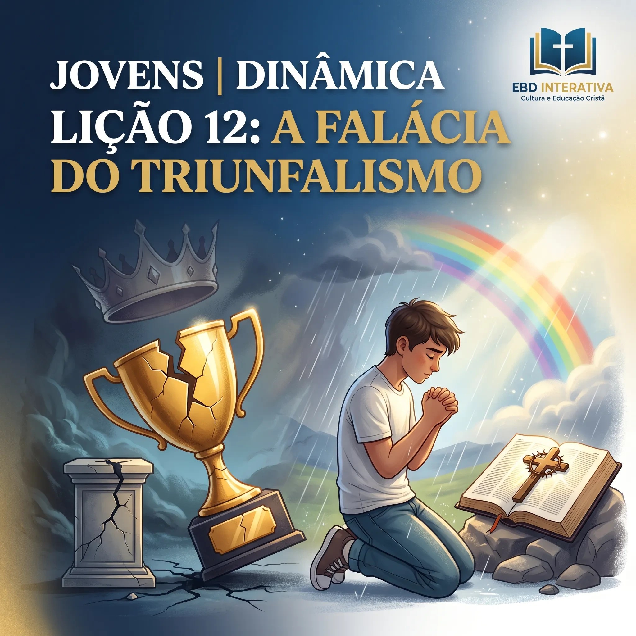 Como dar uma aula inesquecível sobre o Triunfalismo? Acesse este Plano de Aula + Dinâmica! Lição 12