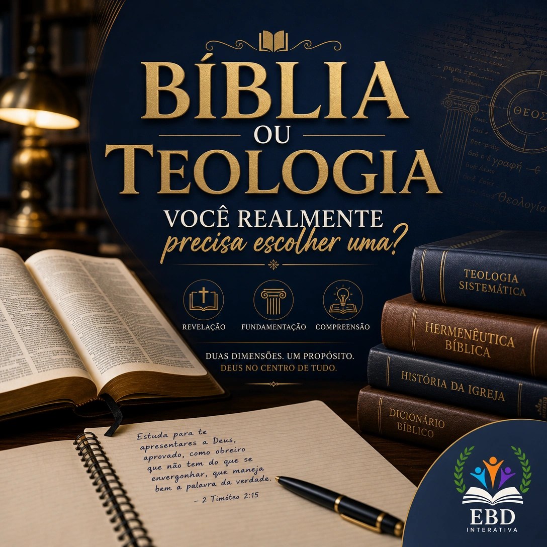 📖 Bíblia ou Teologia: Você realmente precisa escolher uma?