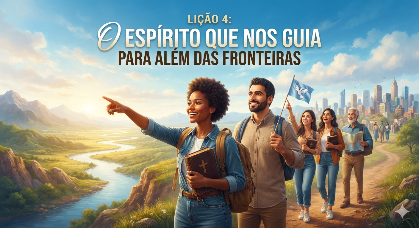 📖 Esboço de Pregação — Lição 4: O Espírito que nos Guia para Além das Fronteiras