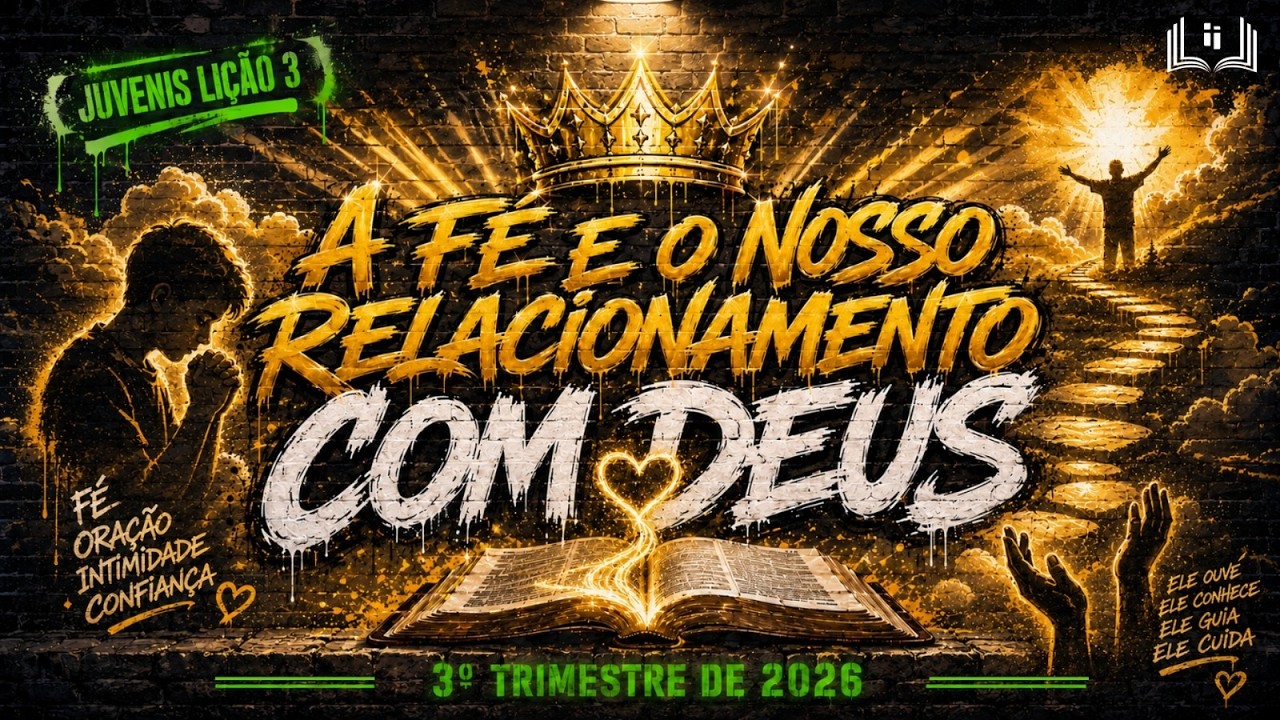 Plano de Aula + Dinâmica: LIÇÃO 3 –A Fé E O Nosso Relacionamento Com Deus (Juvenis)