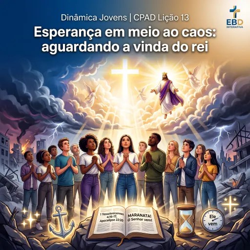 Dinâmica I Lição 13: Esperança em meio ao caos: aguardando a vinda do rei