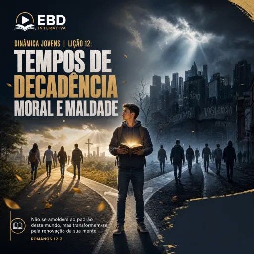 Dinâmica I Lição 12: Tempos de decadência moral e maldade
