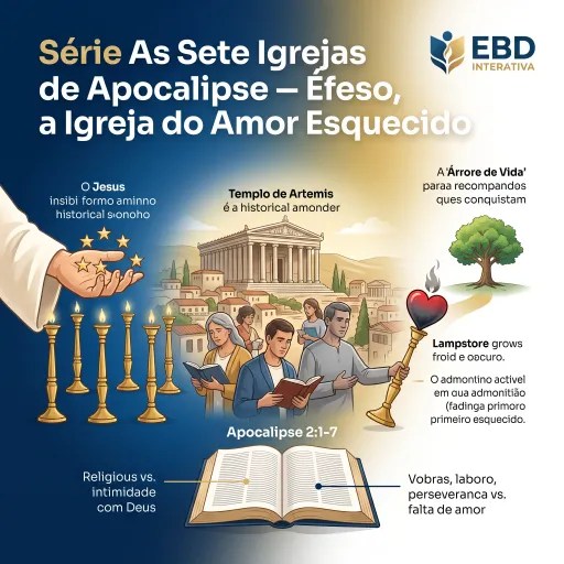 📖 Série As Sete Igrejas de Apocalipse – Éfeso, a Igreja do Amor Esquecido