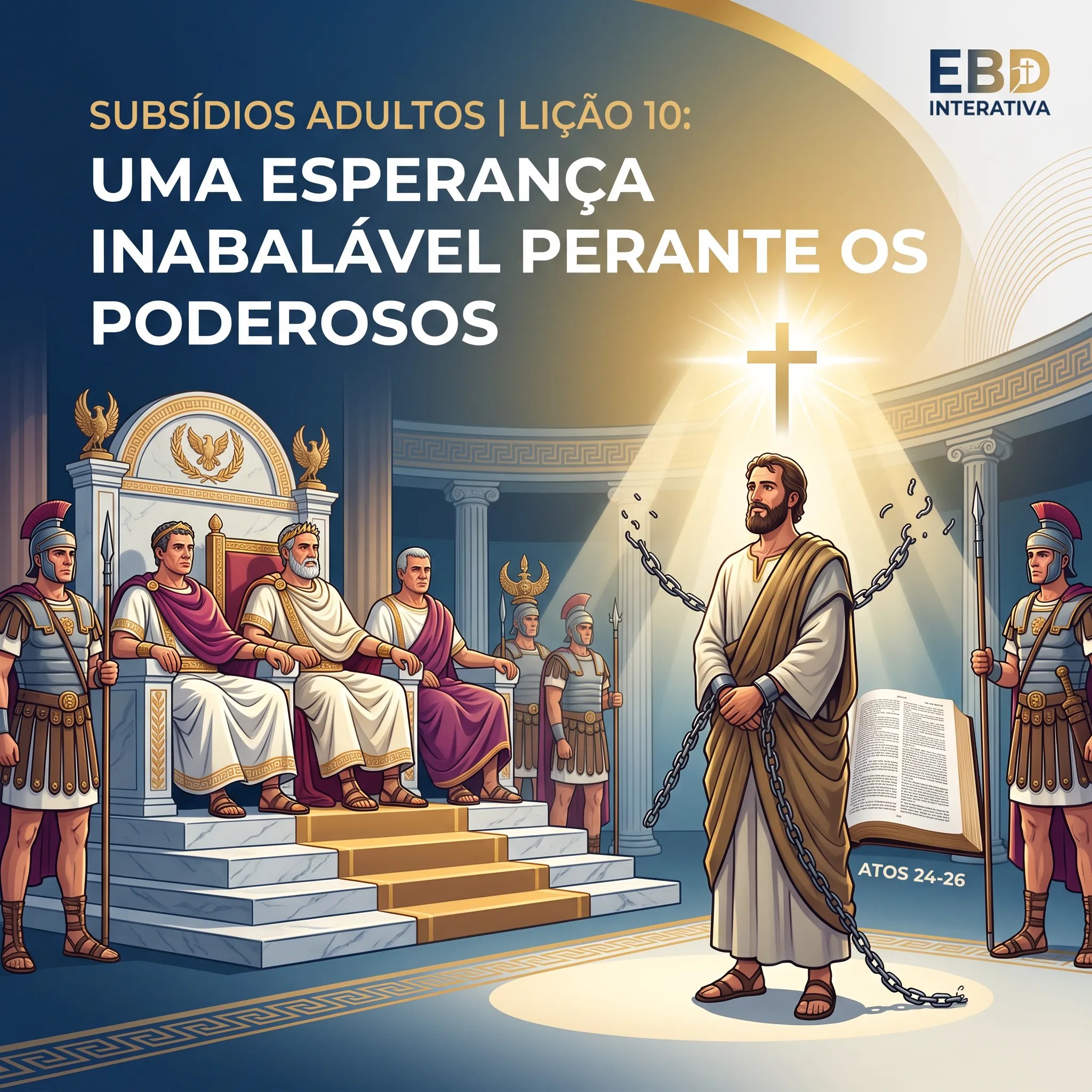 Subsídios Lição 10: Uma esperança inabalável perante os poderosos (Adultos)