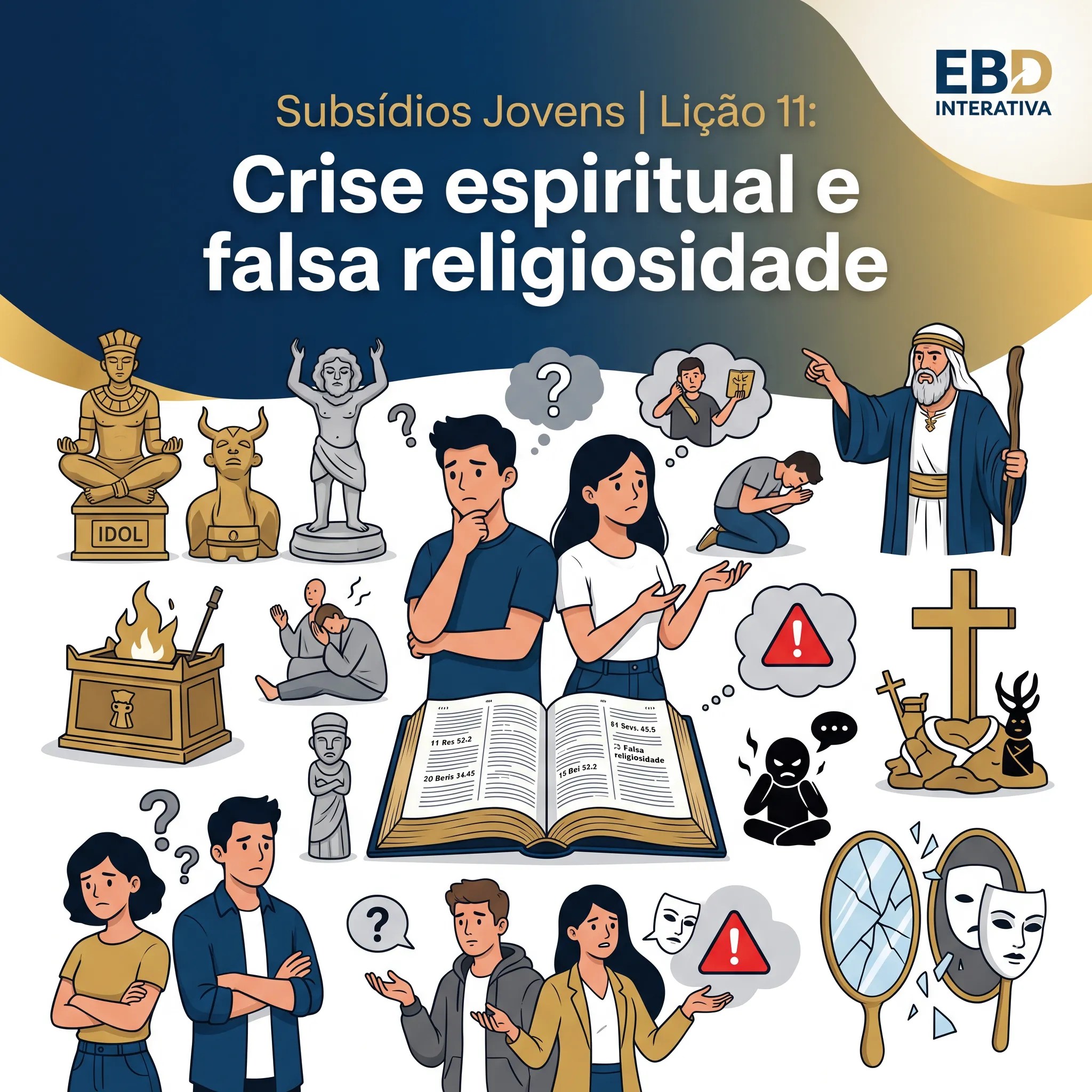 Subsídios Lição 11: Crise espiritual e falsa religiosidade (Jovens)
