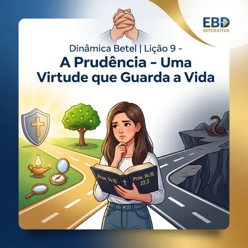 Dinâmica Betel I Lição 9 - A Prudência - Uma Virtude que Guarda a Vida