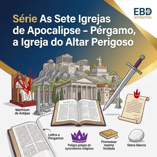 📖 Série As Sete Igrejas de Apocalipse – Pérgamo, a Igreja do Altar Perigoso