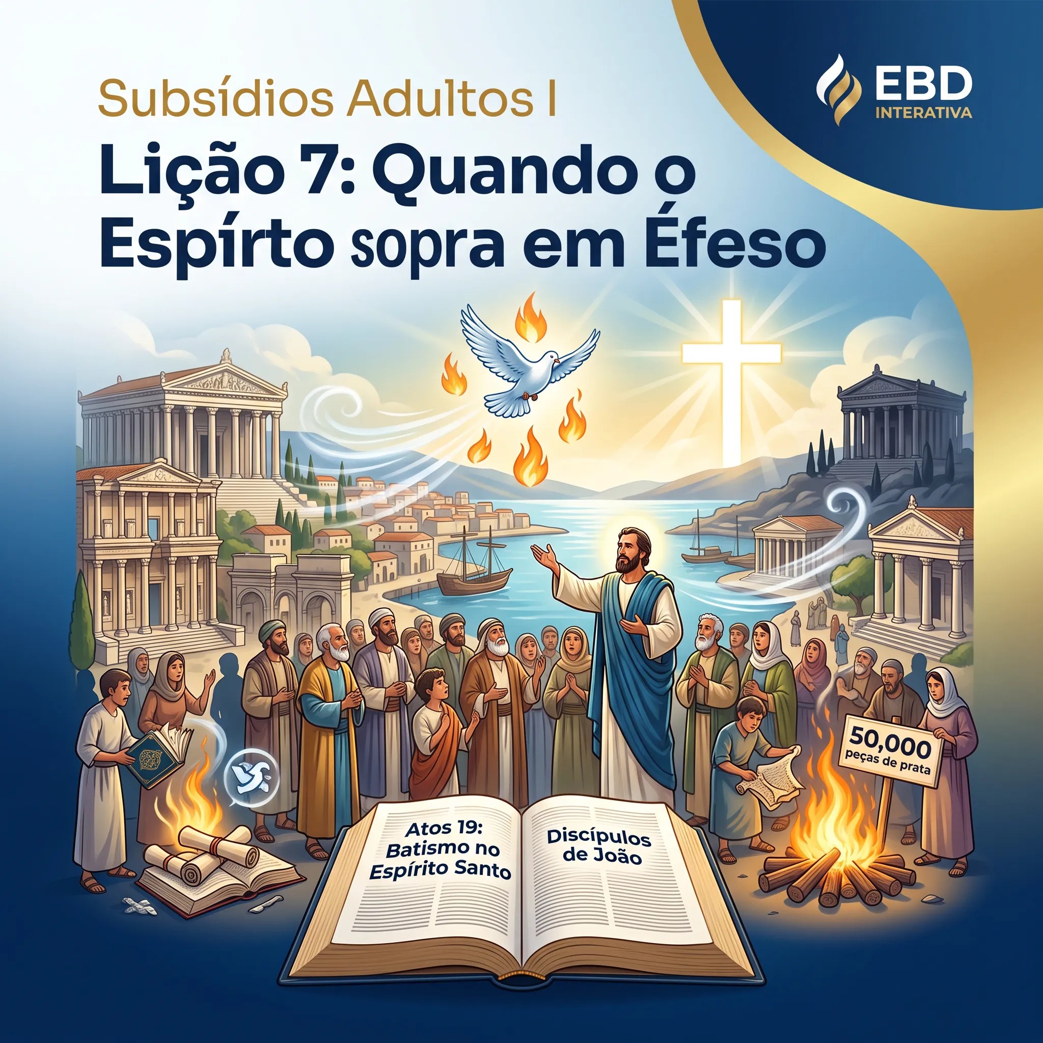 Subsídios Adultos I Lição 7: Quando o Espírito sopra em Éfeso