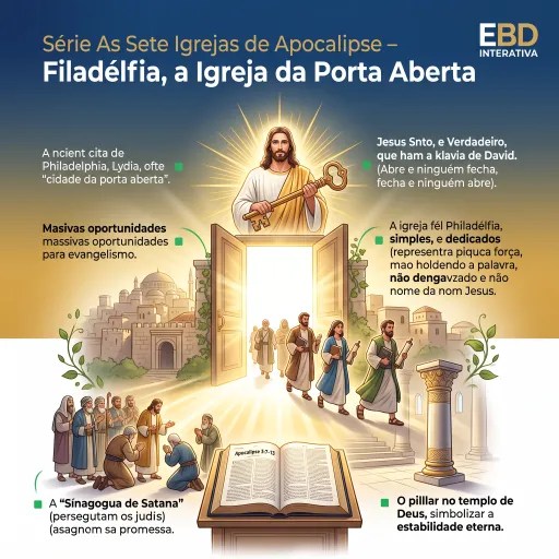 Série 📖 As Sete Igrejas de Apocalipse – Filadélfia, a Igreja da Porta Aberta