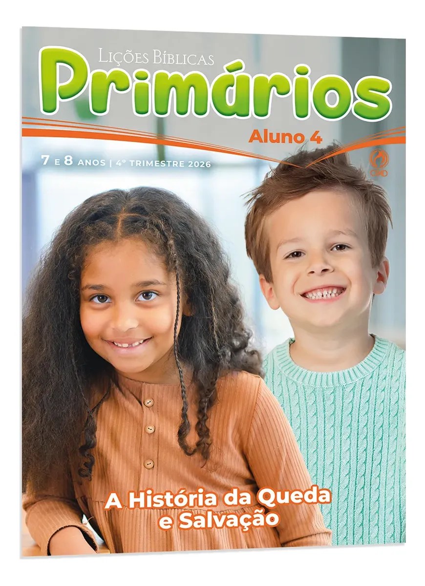 Revista - Lições Bíblicas Primários Aluno 4° Trimestre 2026